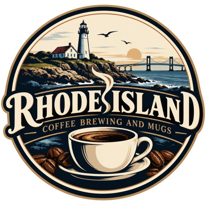Rhode Island Coffee Brewing and Mugs